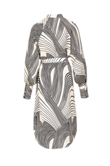 Baylee jurk | Sand/Black