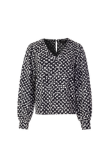 Bani top | Black/Offwhite