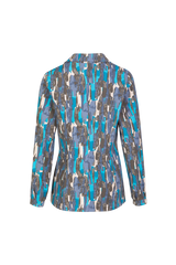 Eliane blazer | Light Jeans Blue/Bermuda Blue