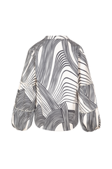 Aimy blouse | Sand/Black