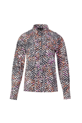 Gwynne blouse | Black/Color Mix