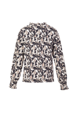 Monica blouse | Sand/Moss Green