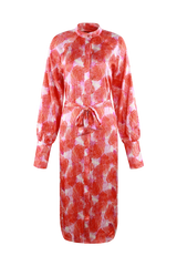 Baylee-Kleid | Super Pink/Mohn
