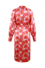 Baylee-Kleid | Super Pink/Mohn