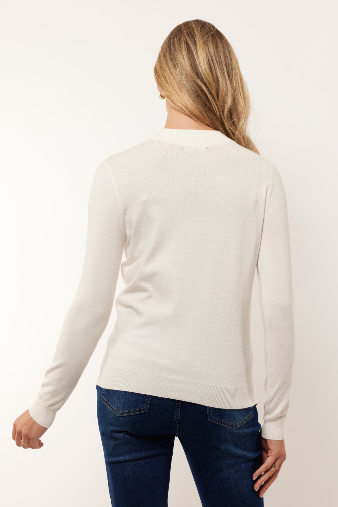 Evelia top | Wool White