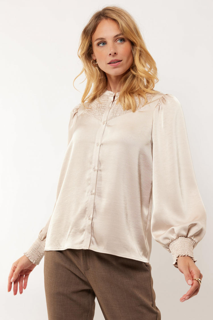 Esmira blouse | Sand