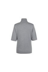 Lyvia knitting top | Gray Melange