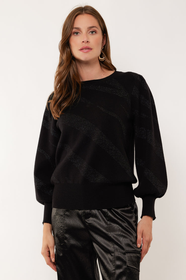 Esna Strickpullover | Schwarz