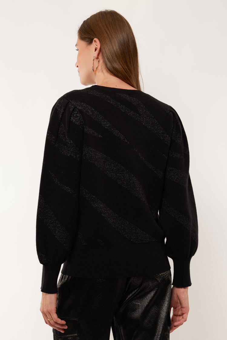 Esna Strickpullover | Schwarz