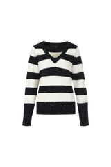 Alyna pullover | Black/Sand