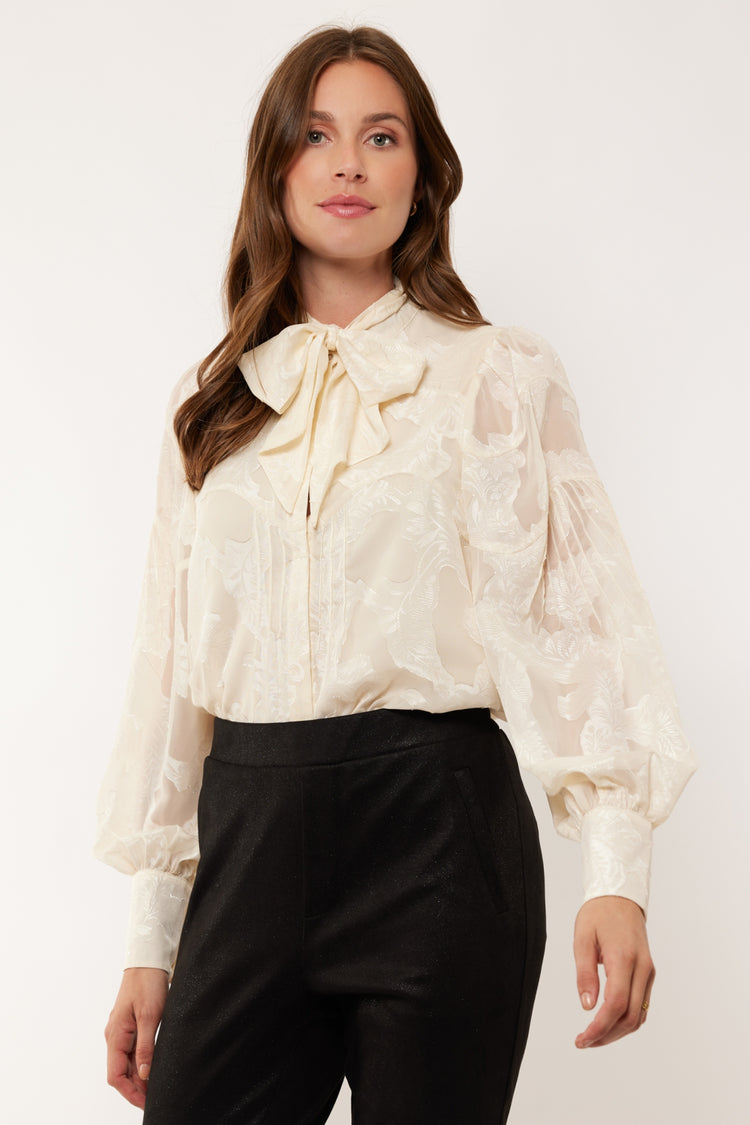 Jewel blouse | Sand