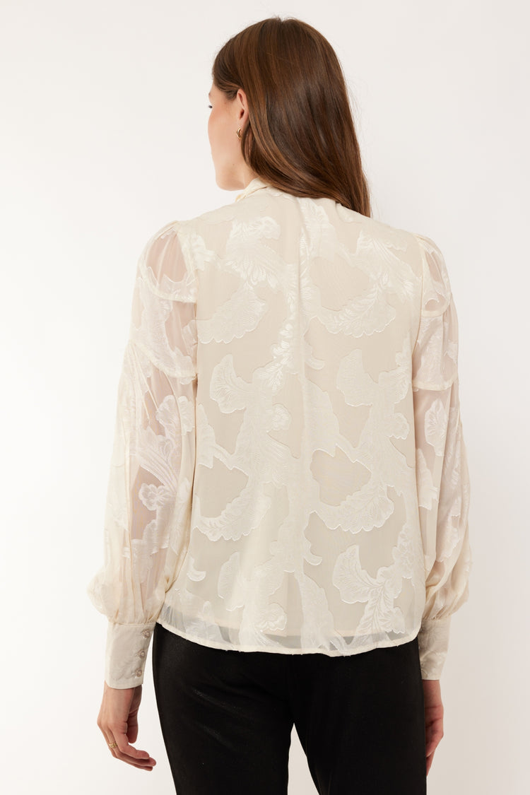 Jewel blouse | Sand