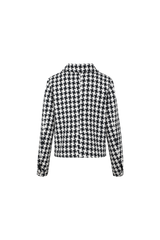 Jazmin-Jacke | Schwarz/Offwhite