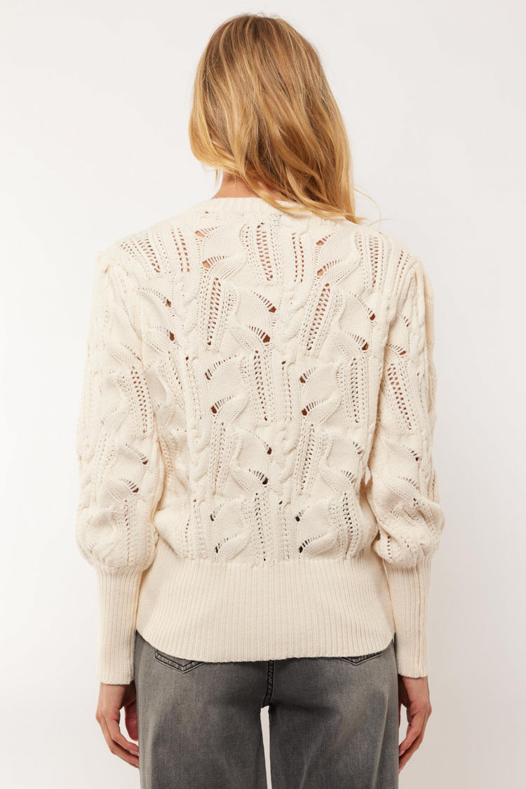 Elissa trui | Wool White