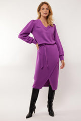 Ember jurk | Grape Purple