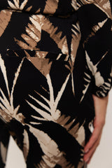 Laurena pants | Black/Saharan