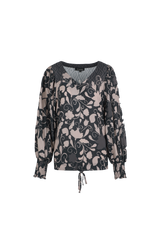 Elta top | Black/Sahara