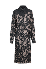 Emer dress | Black/Sahara