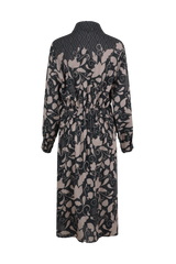 Emer dress | Black/Sahara