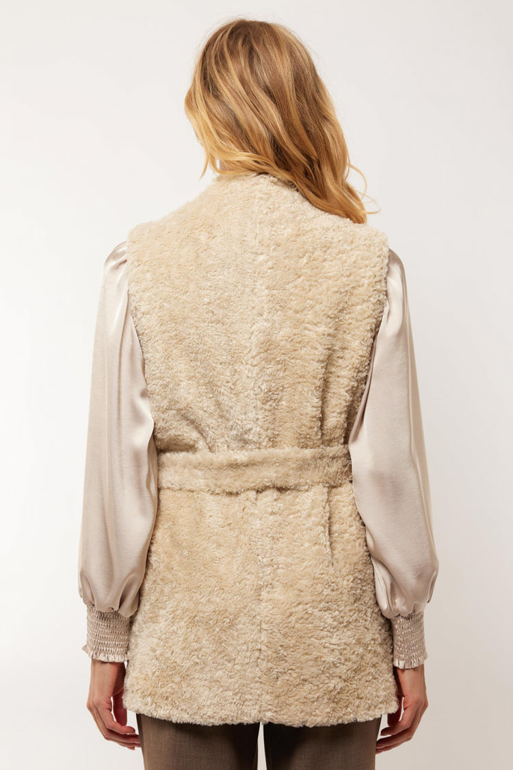 Elvana gilet | Sand