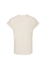 Carmen t-shirt | Offwhite/Sahara