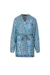 Coco kimono | Cornflower Blue/Color Mix