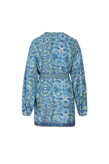 Coco kimono | Cornflower Blue/Color Mix