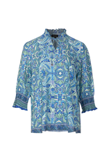 Nabila top | Cornflower Blue/Color Mix