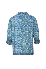 Nabila top | Cornflower Blue/Color Mix