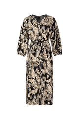 Cindy dress | Black/Saharan