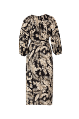 Cindy dress | Black/Saharan
