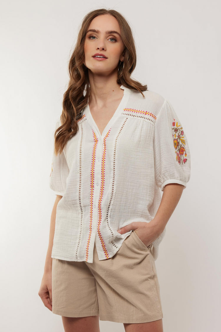 Denise blouse | Offwhite