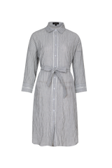 Dagmar dress | Off white/Black