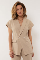 Dess gilet | Sand