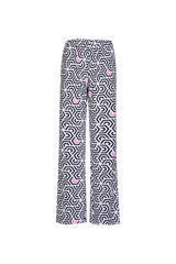 Dafne pants | Off white/Black
