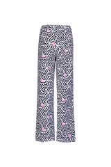 Dafne pants | Off white/Black