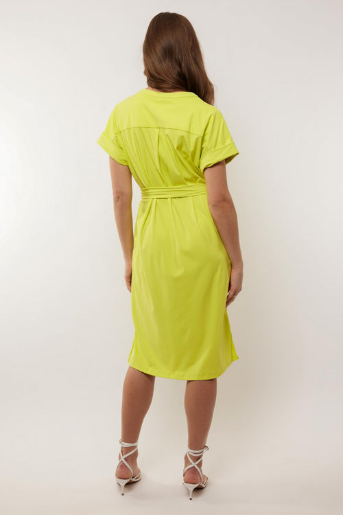 Delu dress | Cyber ​​Lime