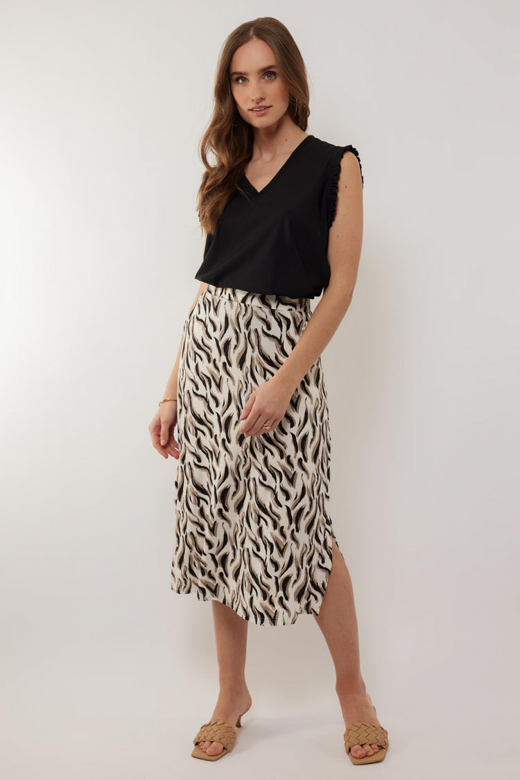 Didi skirt | Offwhite/Sahara