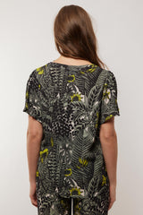 Doga top | Black/Cyber Lime