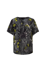 Doga top | Black/Cyber Lime