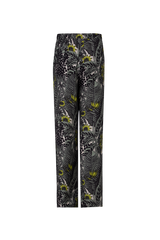 Beria broek | Black/Cyber Lime