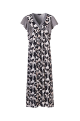 Dide dress | Sand/Black