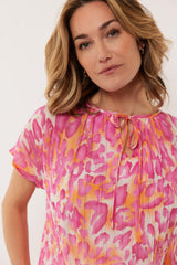 Payton top | Sand/Orchid