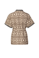 Cilia-Weste | Offwhite/Sahara