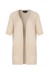 Nasrin-Strickjacke | Ekru