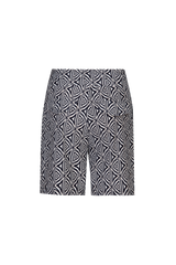 Nadine-Shorts | Cremeweiß/Schwarz