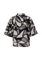 Carin blouse | Sand/Black