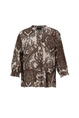 Clover blouse | Sand/Sahara