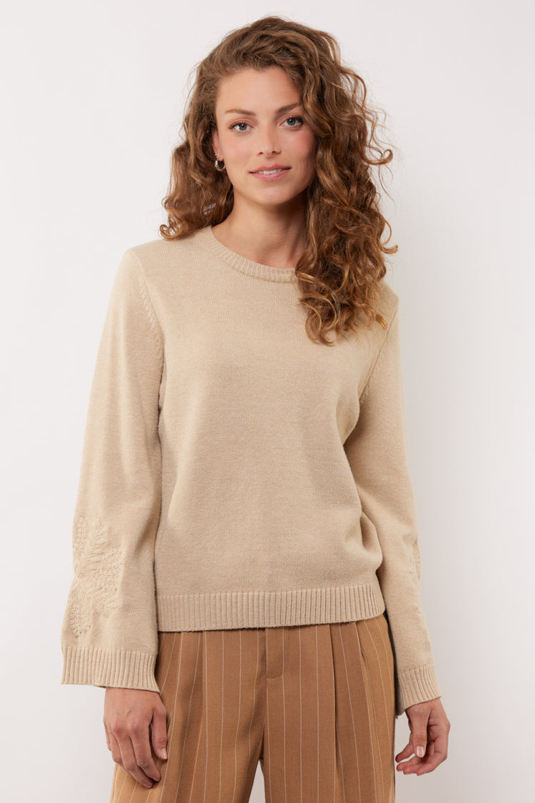 Shonda Pullover | Wood Ash