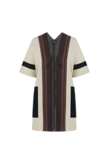 Patti vest | Wood Ash/Black